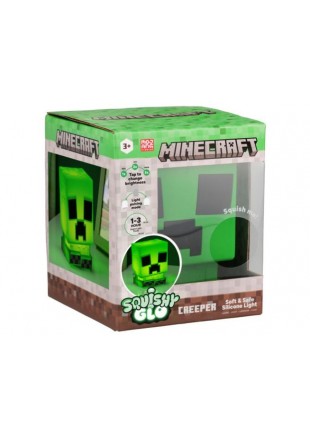 LAMPE MINECRAFT CREEPER EN SILICONE PAR PALADONE  (NEUF)