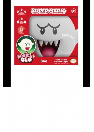 LAMPE SUPER MARIO BOO MOELLEUX EN SILICONE PAR PALADONE  (NEUF)