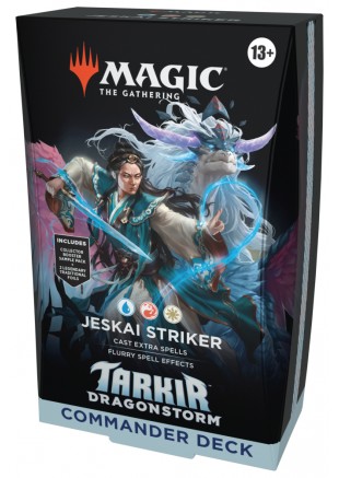 MAGIC THE GATHERING TARKIR DRAGONSTORM JESKAI STRIKER COMMANDER DECK (NEUF) MAGIC THE GATHERING TARKIR DRAGONSTORM JESKAI STRIKER COMMANDER DECK (NEUF)
