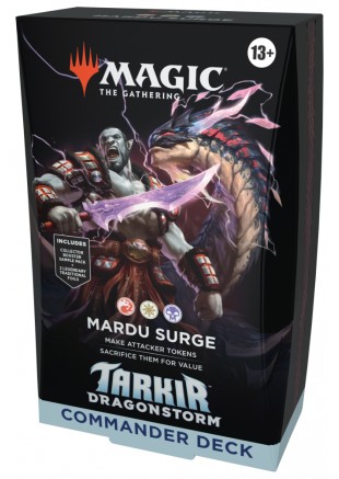 MAGIC THE GATHERING TARKIR DRAGONSTORM MARDU SURGE COMMANDER DECK (NEUF) MAGIC THE GATHERING TARKIR DRAGONSTORM MARDU SURGE COMMANDER DECK (NEUF)