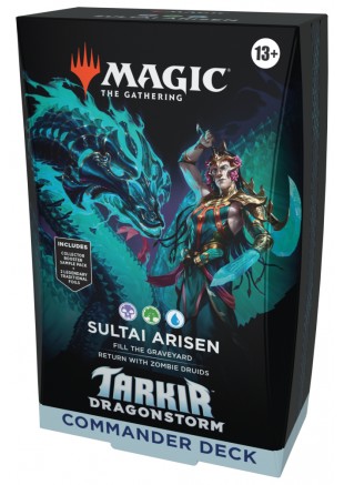 MAGIC THE GATHERING TARKIR DRAGONSTORM SULTAI ARISEN COMMANDER DECK (NEUF) MAGIC THE GATHERING TARKIR DRAGONSTORM SULTAI ARISEN COMMANDER DECK (NEUF)