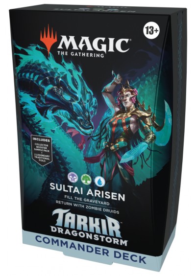 MAGIC THE GATHERING TARKIR DRAGONSTORM SULTAI ARISEN COMMANDER DECK (NEUF) MAGIC THE GATHERING TARKIR DRAGONSTORM SULTAI ARISEN COMMANDER DECK (NEUF)
