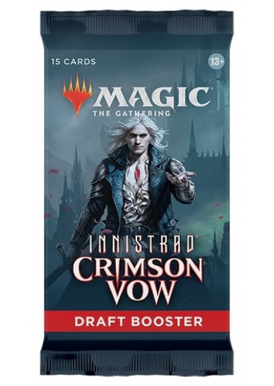 MAGIC THE GATHERING INNISTRAD CRIMSON VOW DRAFT BOOSTER (NEUF) MAGIC THE GATHERING INNISTRAD CRIMSON VOW DRAFT BOOSTER (NEUF)