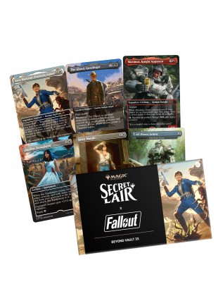 MAGIC THE GATHERING SECRET LAIR X FALLOUT BEYOND VEULT 33 (NEUF) MAGIC THE GATHERING SECRET LAIR X FALLOUT BEYOND VEULT 33 (NEUF)