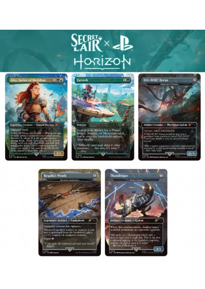 MAGIC THE GATHERING SECRET LAIR X HORIZON INTO THE FORBIDDEN WEST (NEUF) MAGIC THE GATHERING SECRET LAIR X HORIZON INTO THE FORBIDDEN WEST (NEUF)
