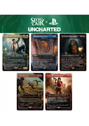 MAGIC THE GATHERING SECRET LAIR X UNCHARTED (NEUF) MAGIC THE GATHERING SECRET LAIR X UNCHARTED (NEUF)