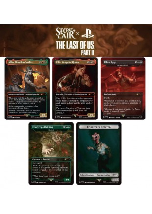 MAGIC THE GATHERING SECRET LAIR X THE LAST OF US PART II (NEUF) MAGIC THE GATHERING SECRET LAIR X THE LAST OF US PART II (NEUF)