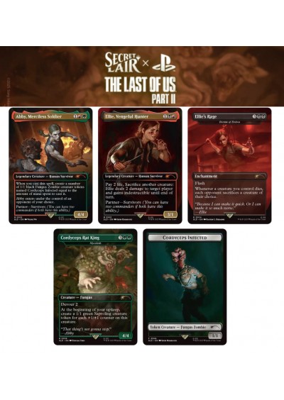 MAGIC THE GATHERING SECRET LAIR X THE LAST OF US PART II (NEUF) MAGIC THE GATHERING SECRET LAIR X THE LAST OF US PART II (NEUF)