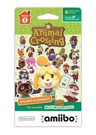 AMIIBO ANIMAL CROSSING SERIE 1 (CARTES)  (NEUF)