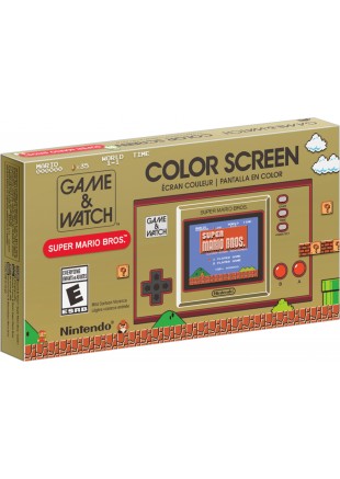 GAME & WATCH SUPER MARIO BROS  (NEUF)