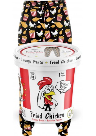 PANTALON PYJAMA POULET FRIT (GRAND) (NEUF) PANTALON PYJAMA POULET FRIT (GRAND) (NEUF)