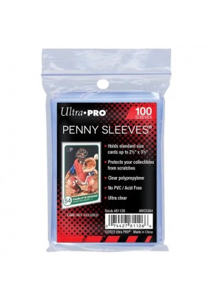 ULTRA PRO POCHETTES STANDARD PENNY (PAQUET DE 100)  (NEUF)