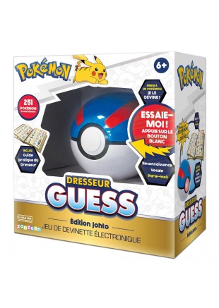 JEU DE DEVINETTE ÉLECTRONIQUE POKÉMON DRESSEUR GUESS ÉDITION JOHTO  (NEUF)