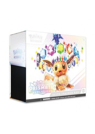 POKEMON TRADING CARD GAME SCARLET & VIOLET PRISMATIC EVOLUTIONS ELITE TRAINER BOX  (NEUF)