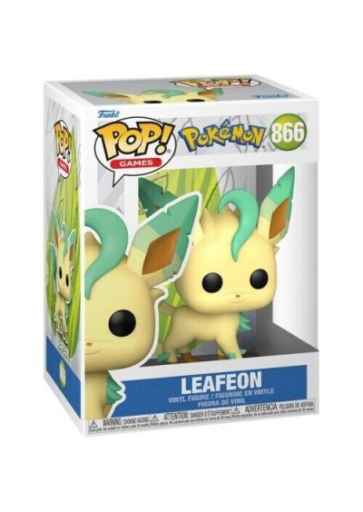 FIGURINE POP GAMES POKEMON #866 LEAFEON (NEUF) FIGURINE POP GAMES POKEMON #866 LEAFEON (NEUF)
