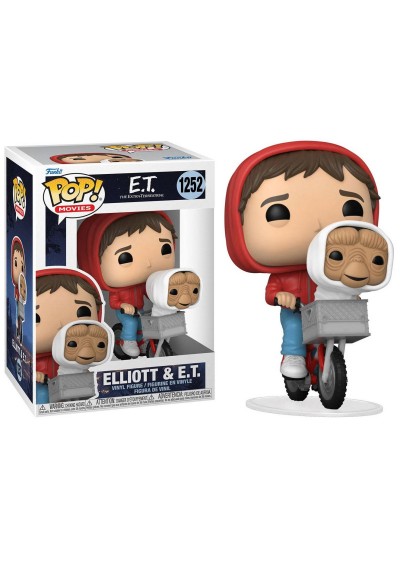 FIGURINE POP! MOVIES #1252 ELLIOTT & E.T. (NEUF) FIGURINE POP! MOVIES #1252 ELLIOTT & E.T. (NEUF)