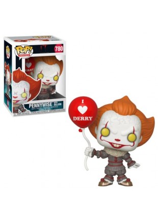 FIGURINE POP! MOVIES IT #780 PENNYWISE WITH BALLOON  (NEUF)