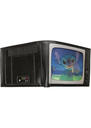PORTE-FEUILLE DISNEY LILO ET STITCH AVEC IMAGE HOLOGRAPHIQUE  (NEUF)