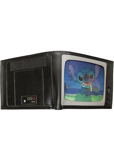 PORTE-FEUILLE DISNEY LILO ET STITCH AVEC IMAGE HOLOGRAPHIQUE  (NEUF)