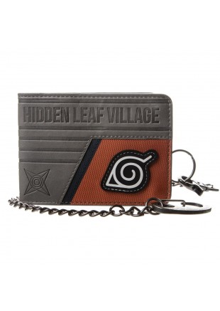 PORTEFEUILLE NARUTO SHIPPUDEN COLLECTION HIDDEN LEAF VILLAGE  (NEUF)