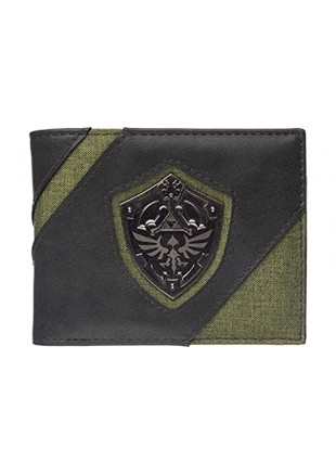 PORTEFEUILLE LEGEND OF ZELDA AVEC ECUSSON HYLIAN  (NEUF)