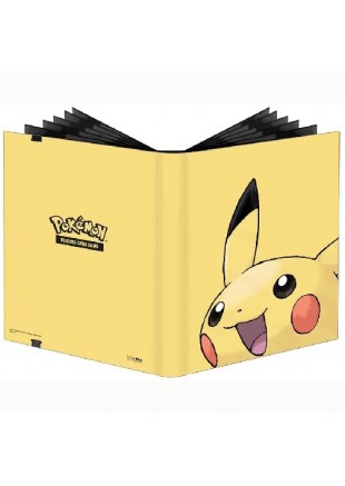 PORTFOLIO 9 POCHETTES POKÉMON TRADING CARD GAME PIKACHU PAR ULTRA PRO  (NEUF)