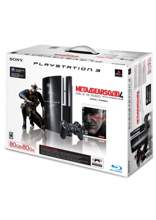 PLAYSTATION 3 METAL GEAR SOLID 4 BUNDLE (USAGÉ) PLAYSTATION 3 METAL GEAR SOLID 4 BUNDLE (USAGÉ)
