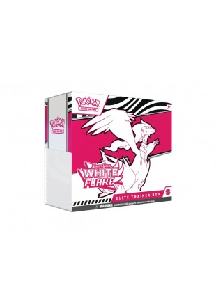 CARTES À JOUER POKÉMON TRADING CARD GAME SCARLET & VIOLET WHITE FLARE ELITE TRAINER BOX  (NEUF)
