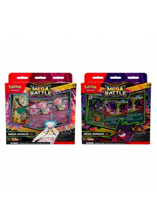 CARTES POKÉMON MEGA BATTLE DECK MEGA GENGAR EX / MEGA DIANCE EX (NEUF) CARTES POKÉMON MEGA BATTLE DECK MEGA GENGAR EX / MEGA DIANCE EX (NEUF)
