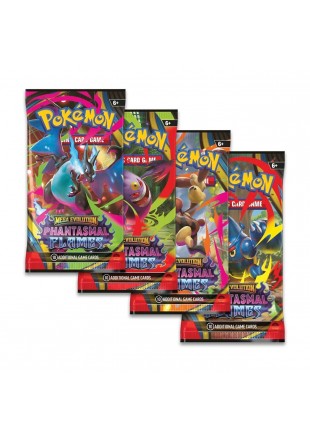 CARTES POKÉMON MEGA EVOLUTION PHANTASMAL FLAMES PAQUET BOOSTER (NEUF) CARTES POKÉMON MEGA EVOLUTION PHANTASMAL FLAMES PAQUET BOOSTER (NEUF)