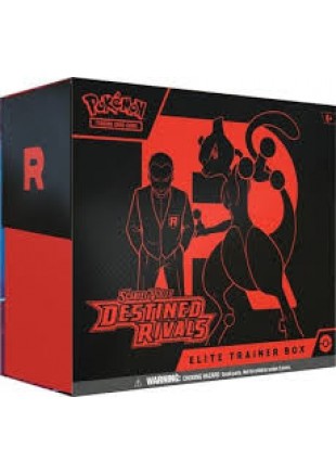 CARTES À JOUER ET À COLLECTIONNER POKEMON TRADING CARD GAME SCARLET & VIOLET DESTINED RIVALS ELITE TRAINER BOX  (NEUF)