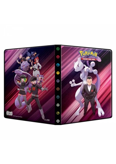 POKEMON TRADING CARD GAME PORTFOLIO 9 TEAM ROCKET (NEUF) POKEMON TRADING CARD GAME PORTFOLIO 9 TEAM ROCKET (NEUF)