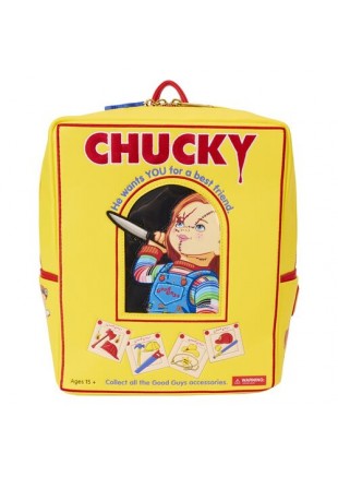 SAC À DOS LOUNGEFLY BOITE CHUCKY  (NEUF)