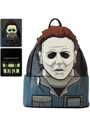 SAC  À DOS LOUNGEFLY HALLOWEEN MIKE MYERS FACE  (NEUF)