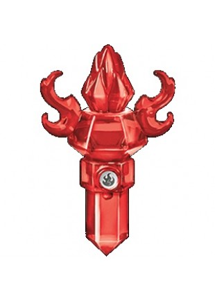 SKYLANDERS TRAP TEAM CRISTAL FIRE TORCH  (USAGÉ)