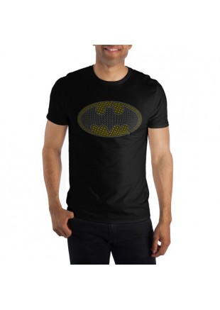T-SHIRT LOGO BATMAN EN TRICOT GRANDEUR GRAND  (NEUF)