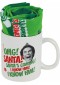 TASSE EN CERAMIQUE ELF COMBINAISON DE CHAUSSETTES ET TASSE EN CÉRAMIQUE 14OZ  (NEUF)