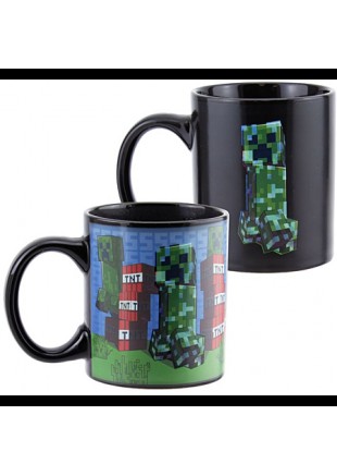 TASSE DE CHANGEMENT DE TEMPÉRATURE CREEPER EXPLOSION  (NEUF)