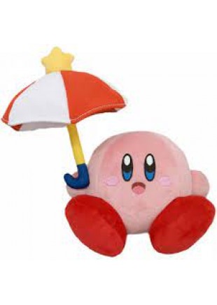 TOUTOU KIRBY AVEC PARASOL  (NEUF)