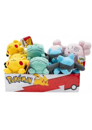 TOUTOU POKEMON SLEEPING ASSORTED  (NEUF)