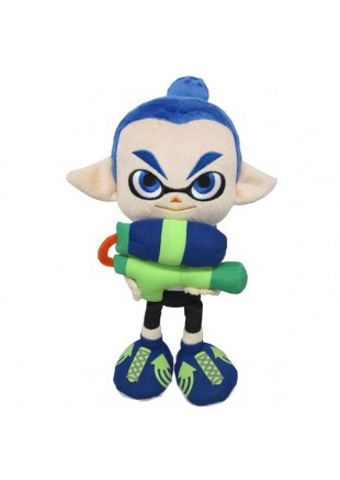 TOUTOU SPLATOON INK BOY BLUE  (NEUF)