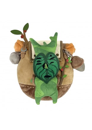 TOUTOU THE LEGEND OF ZELDA TEARS OF THE KINGDOM BROWN BACKPACK KOROK 7 POUCES  (NEUF)