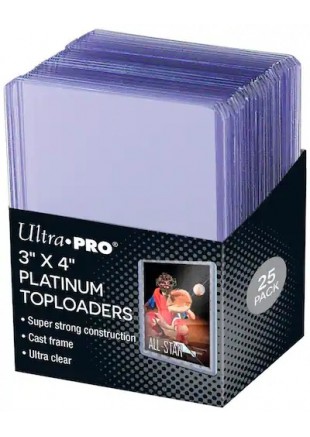 PROTECTEUR DE CARTE ULTRA PRO 3''X 4'' PLATINUM TOPLOADER (NEUF) PROTECTEUR DE CARTE ULTRA PRO 3''X 4'' PLATINUM TOPLOADER (NEUF)