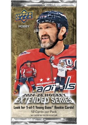 UPPER DECK PAQUET 2024-25 HOCKEY EXTENDED SERIES HOBBY (NEUF) UPPER DECK PAQUET 2024-25 HOCKEY EXTENDED SERIES HOBBY (NEUF)
