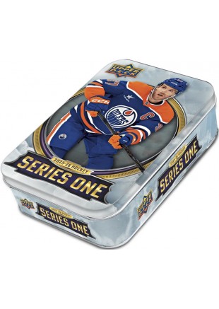 UPPER DECK SERIES 1 2025-26 TIN BOX (NEUF) UPPER DECK SERIES 1 2025-26 TIN BOX (NEUF)