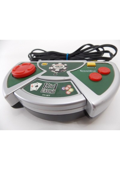 WORLD SERIES POKER 15 IN 1 CASINO PLUG AND PLAY TV GAME PAR EXCALIBUR ELECTRONICS INC  (USAGÉ)