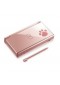 DS LITE ROSE METALLIQUE EDITION PAW PRINT NINTENDOG  (USAGÉ)