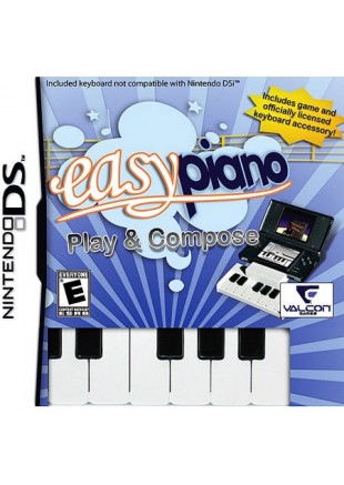 EASY PIANO AVEC CLAVIER  (USAGÉ)