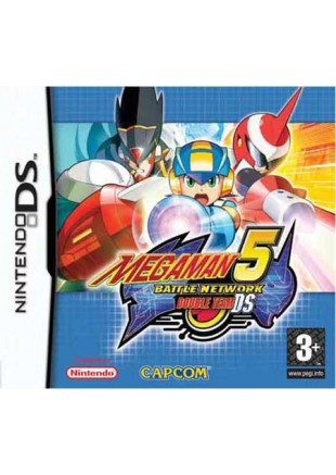 MEGAMAN BATTLE NETWORK 5 DOUBLE TEAM  (USAGÉ)