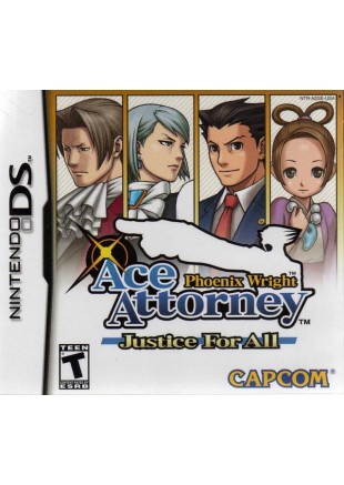 PHOENIX WRIGHT ACE ATTORNEY JUSTICE FOR ALL  (USAGÉ)
